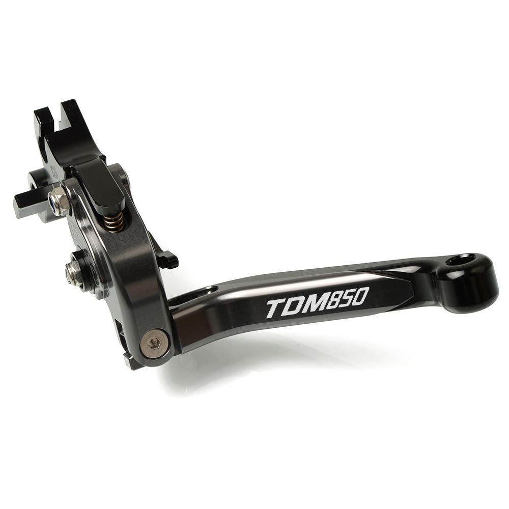 Para Y&amaha TDM850 TDM 850 1991-1999 2000 2001 2002 Palancas Embrague Freno Con Mango Extensible Plegable Ajustable Motocicleta Moto Embrague Maneta Freno (Color : 20)