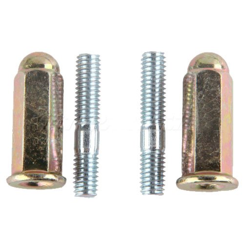 X-PRO Exhaust Bolt for GY6 50 cc 70cc 90 cc 110cc 125 cc 150cc Scooters ATVs Go Karts Moped Quad 4 Wheeler Dune Buggy Sandrail Taotao Sunl Coolster Jonway Roketa