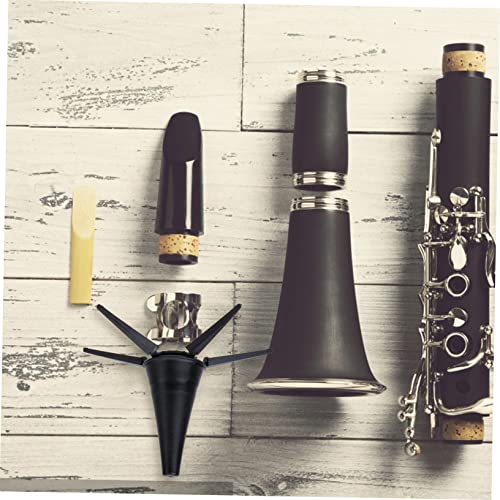 GOOHOCHY Durable Portable Folding Clarinet Stand Legged Design Compact Musical Instrument Holder for Oboe and Clarinet Lightweight and Stable Support for Musicians