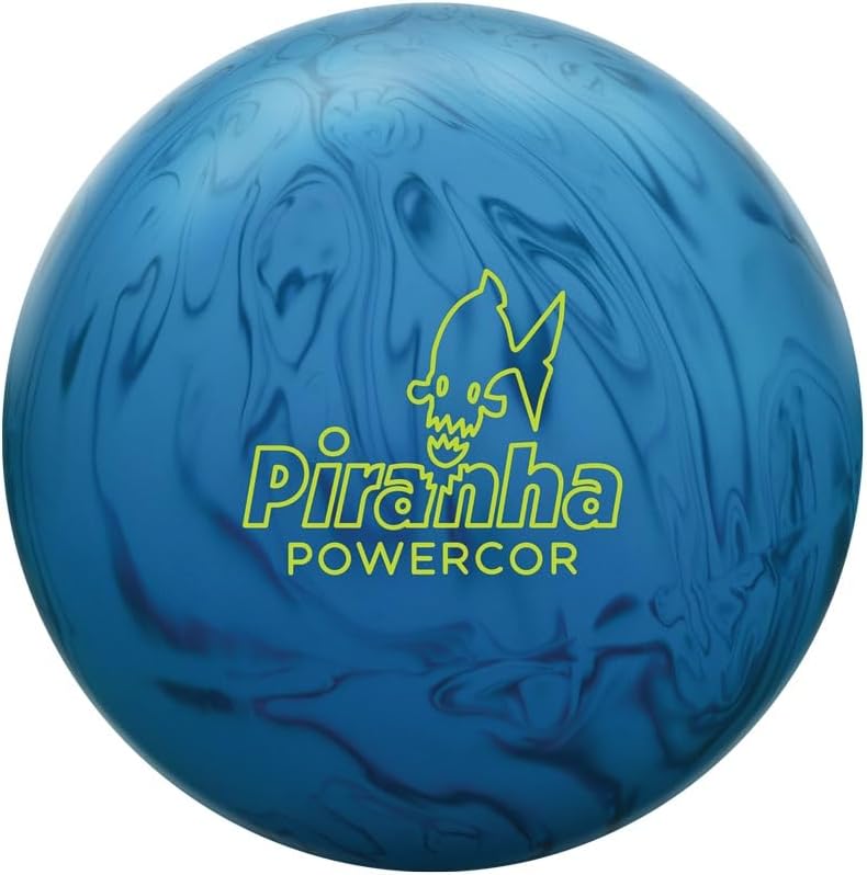 Bowlerstore Products Columbia 300 PRE-DRILLED Piranha Powercor - Blue/Navy 12lbs