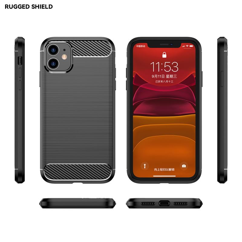 Image of Basic Case for iPhone 11 (Carbon Fibre Black)