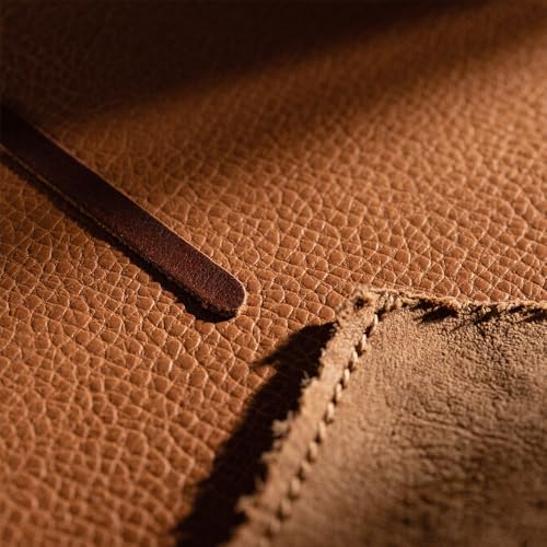 Sawbehind Men's Handmade Leather Boots, Comfortable Waterproof Outdoor Work Boots with Arch Support, Durable Casual Leather Shoes for Hiking & Daily Wear2