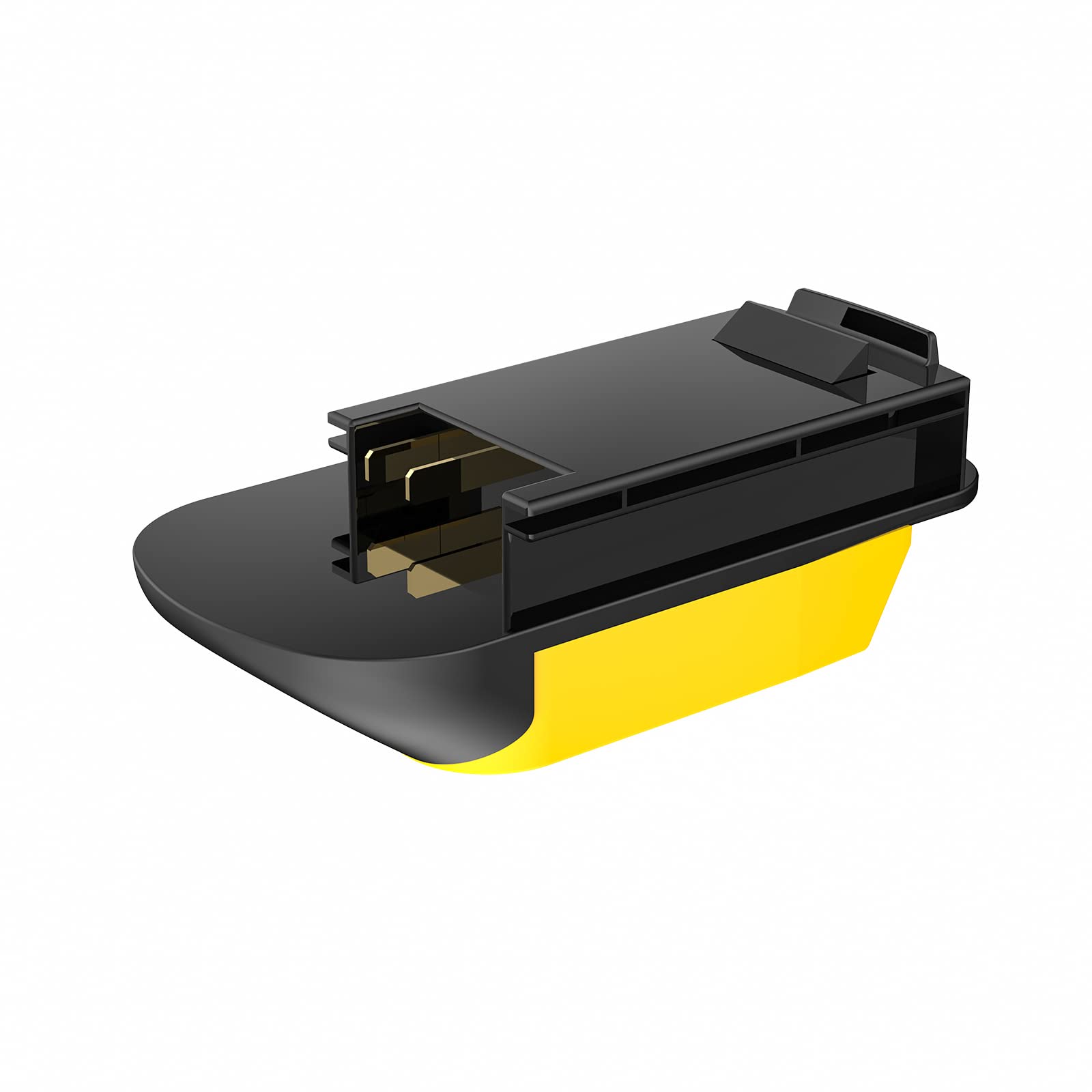 Adaptador de herramientas para correr # se adapta a Black+Decker Old Style 18v herramientas inalámbricas compatibles con baterías de litio DeWalt 20v MAX XR Slider - Solo adaptador