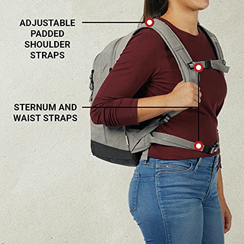 Coleman Backroads 30-Can Soft Cooler Backpack, Leak-Proof Portable Insulated Backpack Cooler, Keeps Contents Cold up to 24Hrs, Built-in Bottle Opener - image 3
