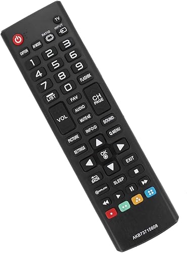 Miniatura 5 de AKB73715608 Reemplazo remoto para LG TV 32LN520B 32LN5300 42LN5300 42LN5400 42LN5200 32LN530B 47LN5400 50LN5400 55LN5400 55LN54400 39 EU LN5300