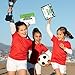 EYxsaxenk Soccer Achievement Award Certificates - 60Pcs End of Season Soccer Team Sport Game Ceremony Award Paper Achievement Certificate for Kids School Student Reward Teacher Class Motivation Supply
