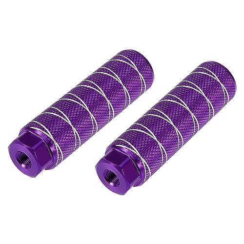 X AUTOHAUX, Paire de repose-pieds arrière pour essieu BMX VTT compatible avec essieux de 0,95 cm,...