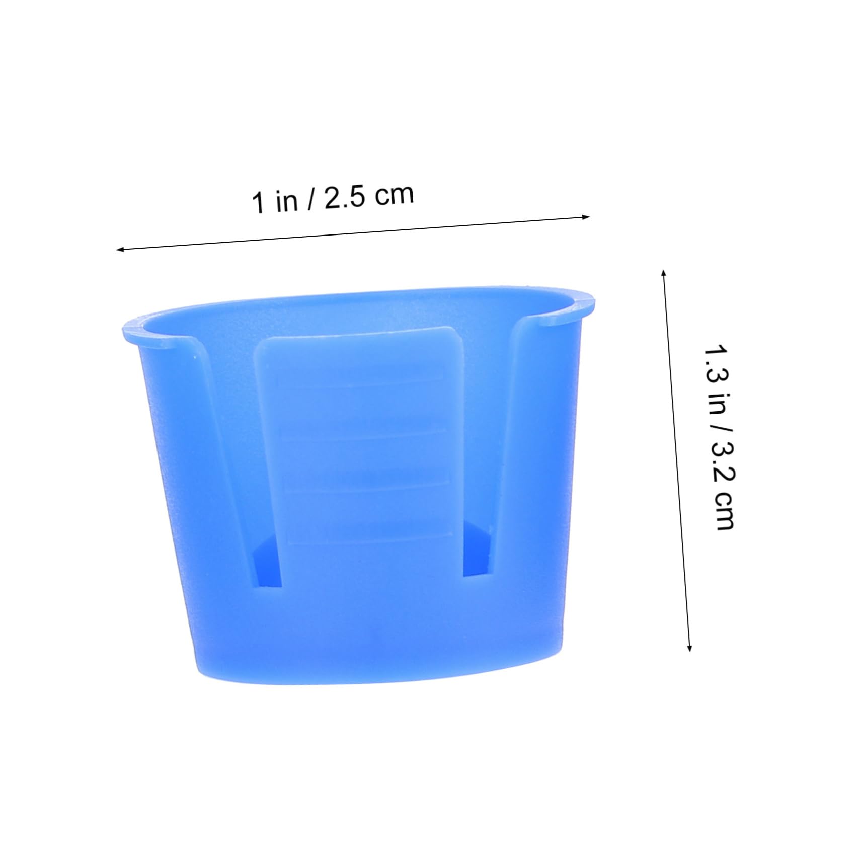FUNOMOCYA 50pcs Mixing Bowl Set Plastic Disposable Small Lightweight for Dentist Clinic