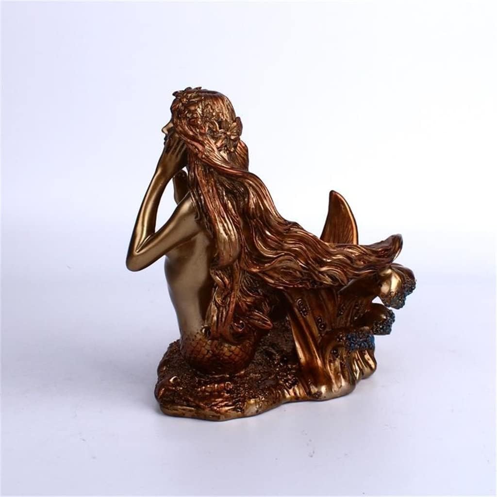 Mermaid Wine Rack Bottle for countertop Tabletop Figurine Kitchen Decoration