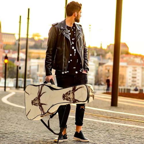 Housse guitare acoustique bois d'élan protégeant basse et classique - 6