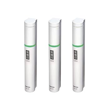Amazon.co.jp: 東芝 常備灯 LED常備灯 懐中電灯 KFL-321(W) 【3個