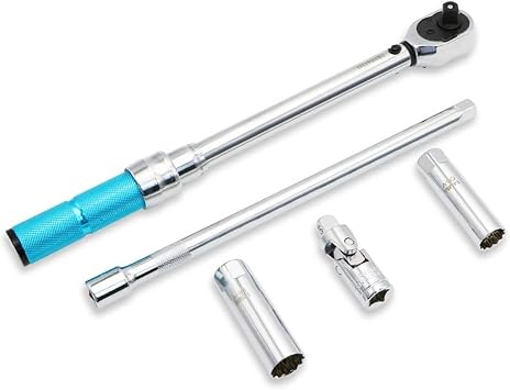 Torque Wrench Wrenches Tools Sets 3/8inch 5-60 N.m Socket Wrench Set High Accuracy Car Bike Repair Hand Spanner Ratchet Wrench Hand Tools