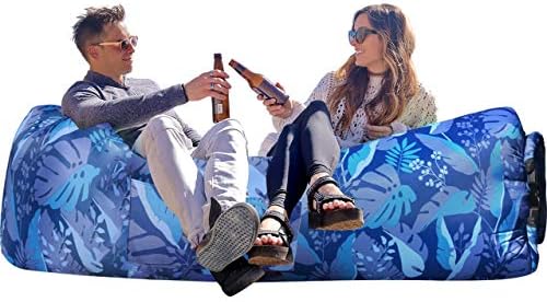Wekapo Inflatable Lounger Air Sofa Hammock-Portable,Water Proof& Anti-Air Leaking Design-Ideal Couch for Backyard Lakeside Beach Traveling Camping Picnics & Music Festivals