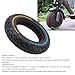 RiToEasysports Electric Scooter Solid Tire, 10x2.125 Rubber Front Rear Tubeless Wheels Tyre for M4 for M365 Electric Scooter