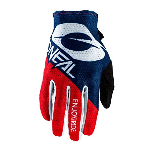 O'Neal 0391-339 Matrix Unisex-Adult Glove (Blue/Red, 9), 2 Pack