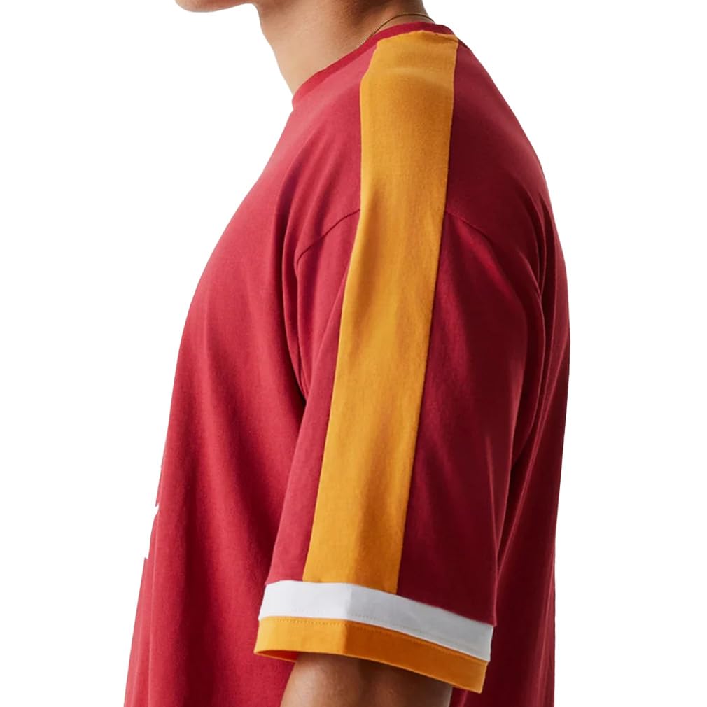 New Era NBA Panel Maglietta oversize Miami Heat Red