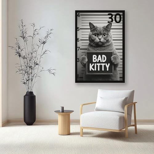 Poster chat amusant pour rompre la monotonie des murs - 7