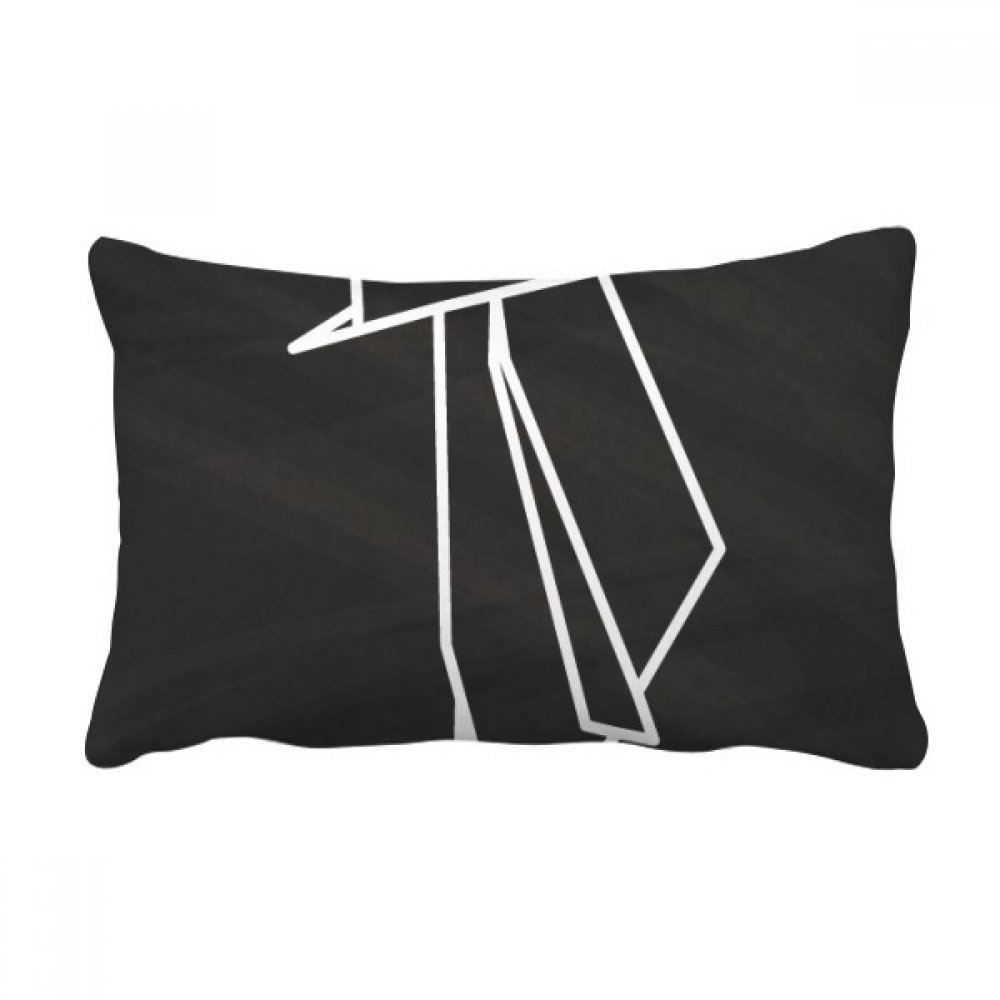 Coussin lombaire pingouin origami pour soulager le dos sur votre canapé