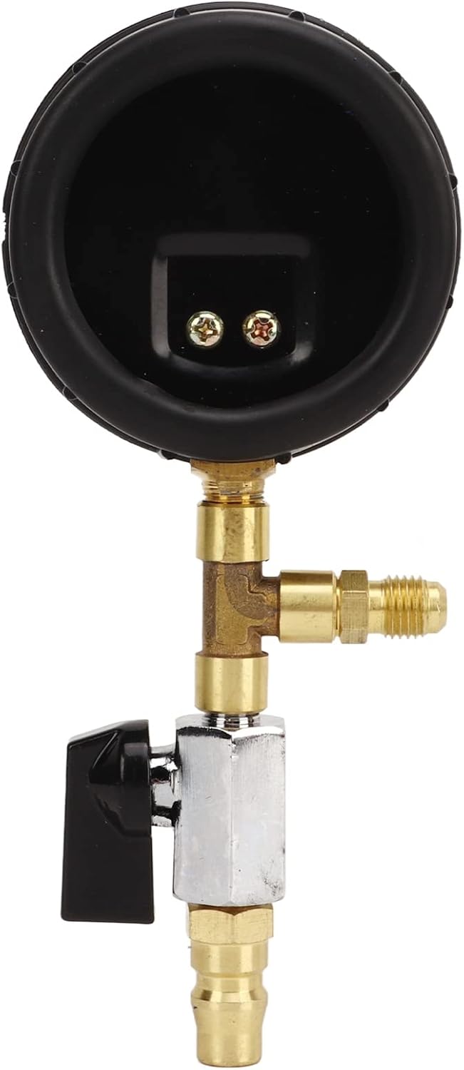 Air Shock Absorber Repair Tools, Car Shock Absorber Test Tool Leak Detection Tool Universal Shock Absorber Tool Accurate Size Pressure Gauge Air Suspension Leakage Tester for