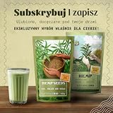 NaturaleBio Nasiona Konopi 950g. Organiczne, wegańskie, bez GMO. Białka roślinne bogate w omega 3 i 6. Wspierają masę mięśniową i zdrowe kości, wspomagają zdrowie serca i redukują zapalenia.