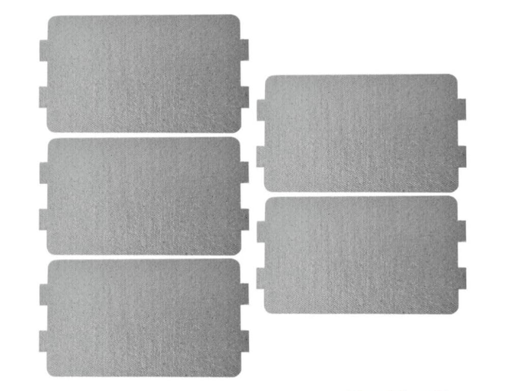 5 Pack of Replacement Wave Guide Covers for Panasonic Microwave 252100100616