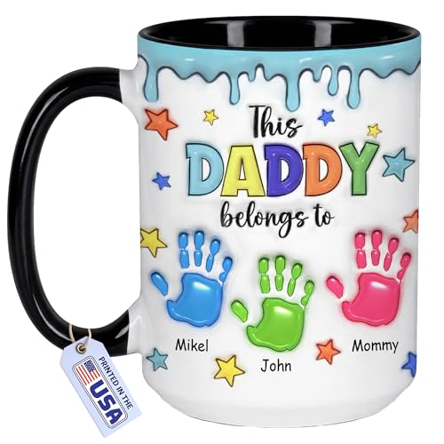 Taza personalizada para papá primer Día del Padre miniatura 1