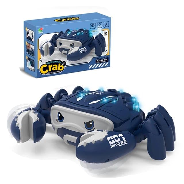 WireScorts Crawling Crab Toys with Light Up and Mist, Interactive Musical Toy with Automatically Avoid Obstacles, Fun Moving Toy for Babies, Toddlers and Kids (Blue) (B0DDTQKGSJ) Amazon Price History, Amazon Price Tracker