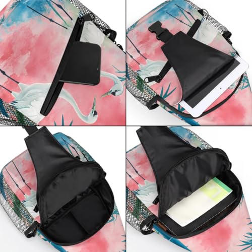 Sling Bag para mujeres y hombres, mochila cruzada unisex miniatura 5