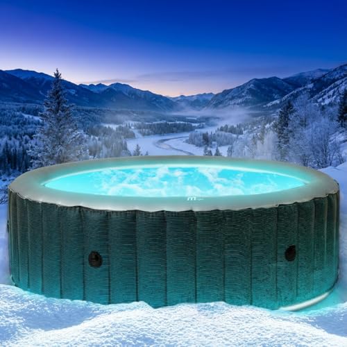 BRAST Whirlpool aufblasbar MSpa | 4-8 Personen | viele Modelle rund und eckig | Ø 125-224cm | In- Oâ€¦ – Miniatur