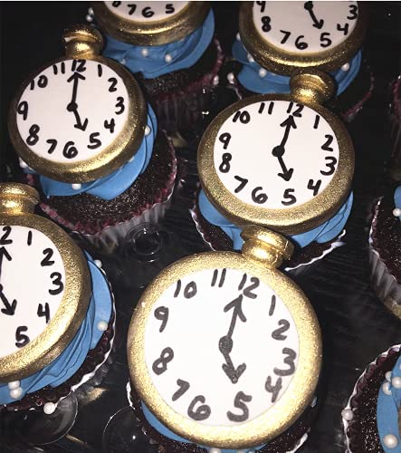 Laventy 4 Pcs Tea Party Cookie Cutter Tea Party Cake Mold Tea Party Cupcake Decoration Teapot Fondant Mold Tea Cup Mold Clock Mold Tea Party Favors Tea Party Supplies #TOP5