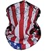 American Flag Outdoor Face Mask - Wear it Motorcycle Riding, Skiing, Snowboarding, Hiking & More - 100% Seamless Microfiber