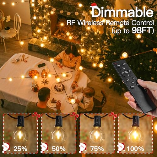 Shineshine IL-E12-1810050 100Ft Outdoor String Lights thumb #2