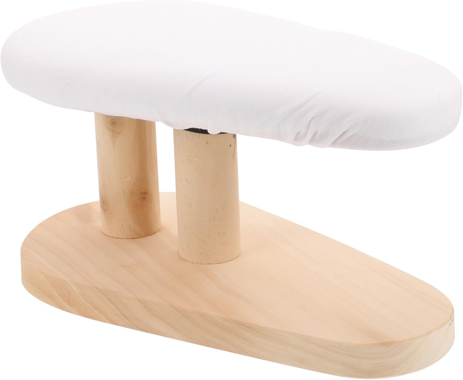 Multi-Functional Ironing Board Thickened Wooden Base Stable and Cloth Covered for Efficient Ironing of Shirts and Clothes Compact Space-Saving Design for Home Use