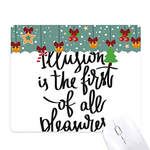 Tapis de souris bureau Illusion is the First of All Pleasures pour optimiser votre espace