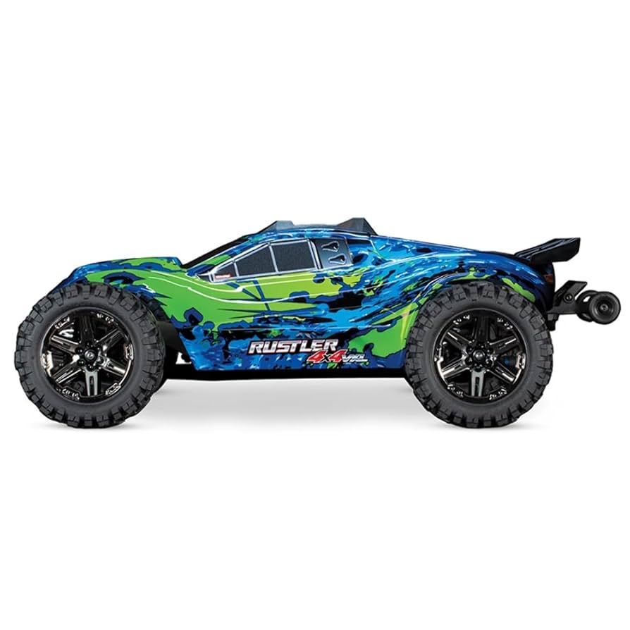 Traxxas RUSTLER 4X4 VXL ラジコン Amazon.com: Traxxas Rustler 4X4 VXL Brushless : Toys & Games