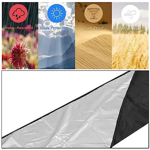Funda Sombrilla Jardin Impermeable, Resistente Al Viento, Antirrayos ,tela Oxford 210D, Funda Protectora Para Parasol Sombrilla Excéntrico Grande Funda Parasol De Patio Con Cremallera ( Tamaño : 210x4 - imagen 5