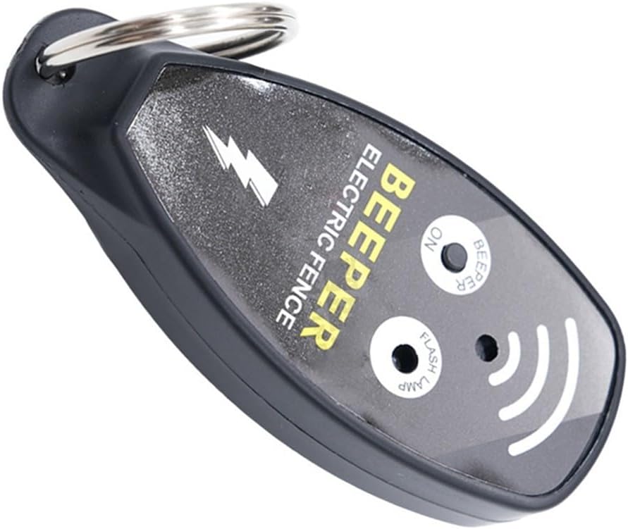 A22I Fence Voltage Tester, Electric Fence Voltage Tester With Audible & Flash Light For Convenient Fence Voltage Monitoring Compatible With Different Fence Types