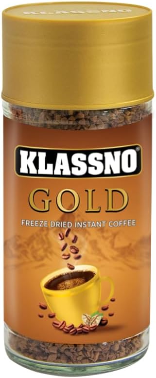 Klassno Gold Freeze Dried Coffee 100Grams