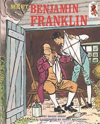 MEET BENJAMIN FRANKLIN By MAGGIE SCARF Step Up ... B08L6KC2M6 Book Cover