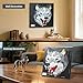 Wolf Animal 3D Wall Art Micro Mini Building Blocks Set for Adults, Unique Home Wall Decor or Table Display, No Compatible with Lego, Ideal Birthday Christmas Toy Gift for Teens (2214 PCS)