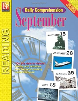 Paperback Daily Comprehension: September | Reproducible Activity Book