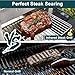 GASPRO Multi-Tasking Propane Infrared Steak Grill, XL Steakhouse & Cast-Iron Griddle 2-in-1 Outdoor Cooking Master, 125 in² Extra Large Cooking Area, Dustproof Foldable Panel