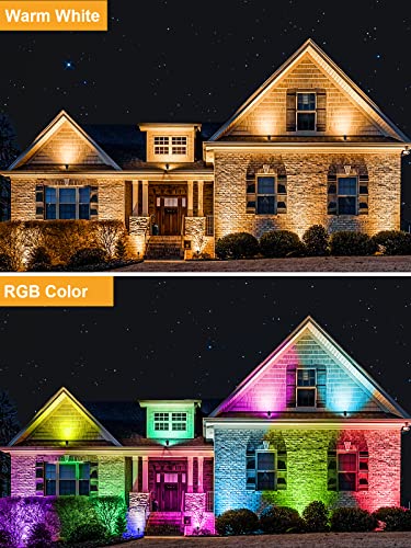 Zuckeo OUTDOOR YARD LIGHTS Rgb Led Spotlights Outdoor Spot Lights Dusk To Dawn thumb #7