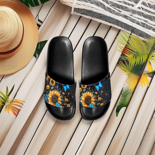 FOR U DESIGNS Sandals Women's Slippers Slides Summer House Shoes Indoor Outdoor Beach Hotel Anti-Skid Slippers4