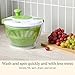 Cuisinart Salad Spinner- Wash, Spin & Dry Salad Greens, Fruits & Vegetables, 3qt, CTG-00-SSAS