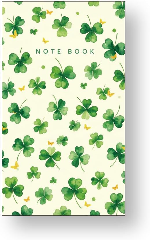 Nakabayashi LBN-SA607PW-CL Password Notebook, A6 Slim/32 Sheets, Clover