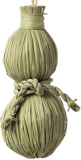 正月しめ飾り わらむ 瓢(ひさご) 国産わらの縁起物 玄関飾り マンションのドアにも 壁掛け 14×6cm 日本製 国産 福寿円満 招福除災 家運隆盛