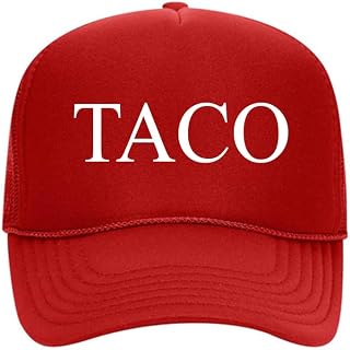 Taco Red Hat Cap Trump