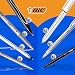 BIC Silver Line - Set 1 cuaderno/3 bolígrafos/1 bolígrafo de gel/1 roller/1...