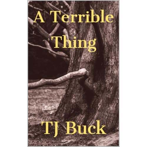 A Terrible Thing Audiolibro Por TJ Buck arte de portada
